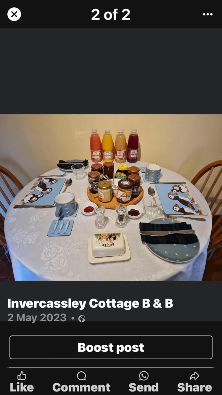 Invercassley Cottage Lairg Kültér fotó